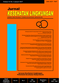 Jurnal Kesehatan Lingkungan: Jurnal dan Aplikasi Teknik Kesehatan Lingkungan